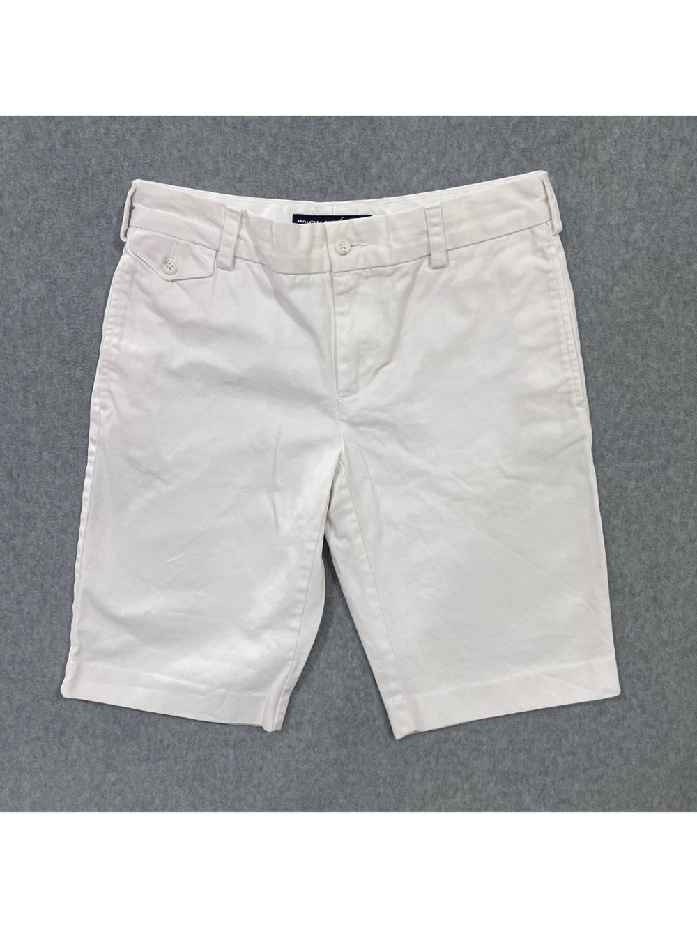 Ralph Lauren Sport Golf Bermuda Shorts White Womens Size 4 Sports Outdoor Casual
